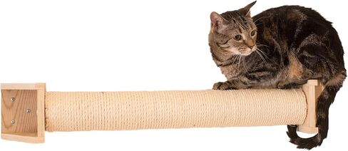 سلسلة Armarkat Cat Wall Climber: عمود خدش W1907D، بيج طبيعي متوسط in Kuwait