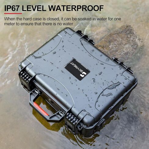 حافظة صلبة Mini 4 Pro، حقيبة تخزين مقاومة للماء، حقيبة حمل للسفر لـ DJI Mini 4 Pro Fly More Combo مع ملحقات طائرة بدون طيار لوحدة التحكم DJI RC 2 in Kuwait