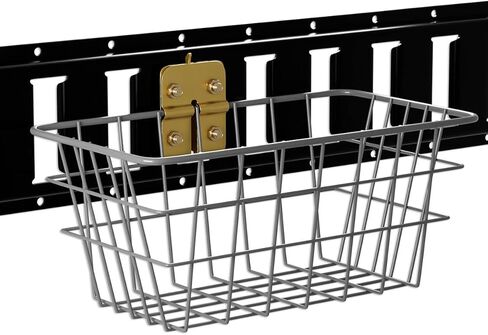 DC Cargo Mall 4-pack E-Track, Bolt-on Wall Mount Wire Basket, w/ Bolt-on Option | Super Easy Portable Trailer Organizing Storage Pail | Useful Organization Bin for Trucks and Warehouses in Saudi Arabia
