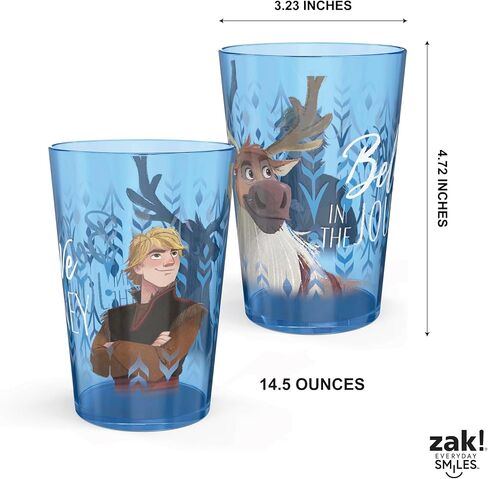 مجموعة أكواب التعشيش Marvel Spider-Man من Zak Designs للاستخدام في المنزل، أكواب بلاستيكية غير BPA سعة 14.5 أونصة، 4 عبوات (سبيدي وأصدقاؤه المذهلون) in Saudi Arabia