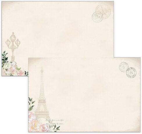 Dashleigh Vintage Paris Notecards, Set of 50, 4x6 inches in Saudi Arabia