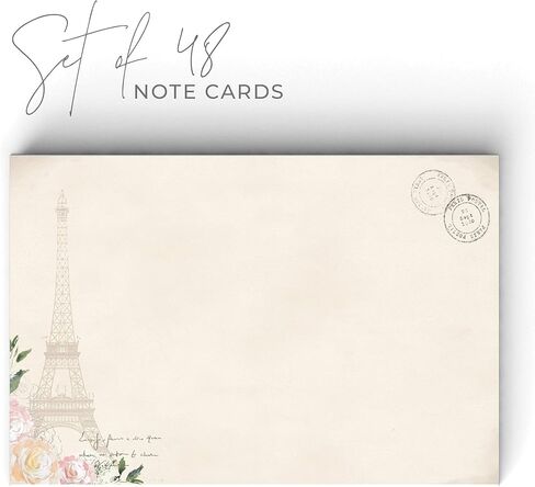 Dashleigh Vintage Paris Notecards, Set of 50, 4x6 inches in Saudi Arabia