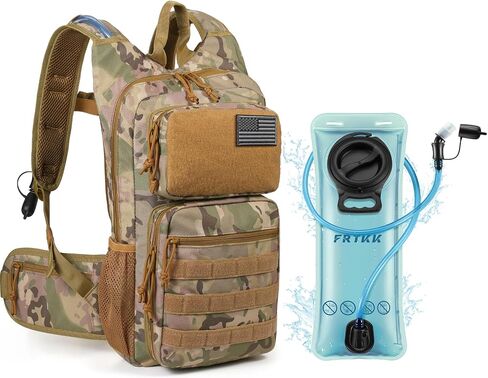 FRTKK Hydration Backpack with 3L Hydration Bladder, Tactical Insulation Hydration Pack for Men Women Hiking Biking Climbing in Saudi Arabia