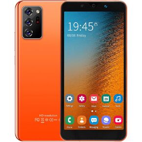 Ejoyous Note30 Plus Smartphone, Unlocked Cell Phone with 5.72 Inch HD Full Screen Display, Dual Cards Dual Standby Smartphone for Android, 512MB + 4GB, 1650mAh Lithium Battery()