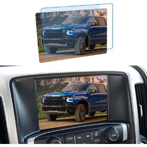 GFJNFG Screen Protector for 2016-2024 Chevy Silverado 7 Inch 2021 2022 2023 2024 Chevrolet Silverado 1500 2500 3500 WT Custom LS Tempered Glass Accessories Reduce Fingerprints Anti-Scratch