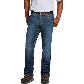 Ariat Male FR M4 Relaxed Stretch DuraLight Jett Boot Cut Jean Airway 38W x 32L