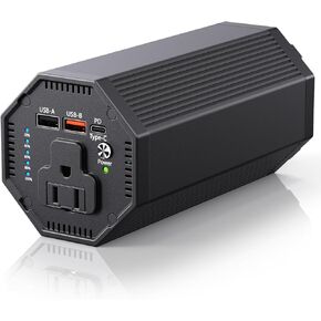 AC Outlet Laptop Power Bank, 65W PD Portable Laptop Charger, 100W/27000mAh Power Station Travel Portable Battery Pack for Outdoor Camping Travel Home Office Hurricane Emergency Use