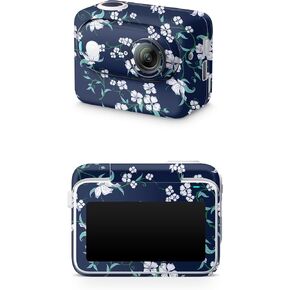 Skin Compatible with Insta360 GO 3 (2023) - White Freesia - Premium 3M Vinyl Protective Wrap Decal Cover - Easy to Apply | Crafted in The USA by MightySkins