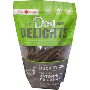 Chewy Duck Sticks Dog Treats - 1kg (2.2 lb) - Wholesome and Delicious Rewards for Your Furry Friend - Made in Canada