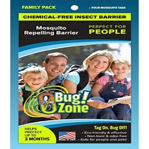Mosquito Barrier Tags, Family Pack