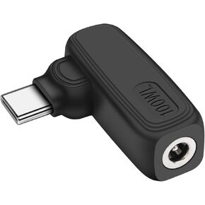 PNGKNYOCN 100W PD USB Type C to DC 40135Adapter,90 Degree DC 4.0 x 1.35mm Female to USB Type C Male Power Charging Adapter for Laptop Power Supply