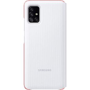 Samsung Galaxy A51 5G S-View Wallet Case, White