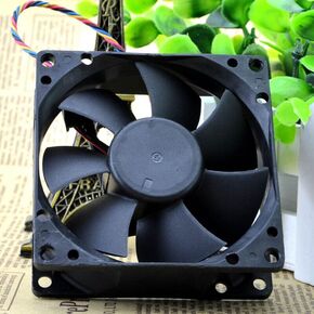 New for AVC DL08025R12U 80x80x25mm PWM Chassis Cooling Fan 12V 0.50A 4Wire 4Pin, fits for HP 400 G3 SFF