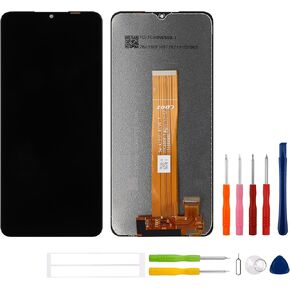OLED LCD Display Compatible with Galaxy F12 [6.5"] SM-F127G, SM-F127G/DS, SM-F127F Touch Screen Digitizer Assembly Replacement + Tools
