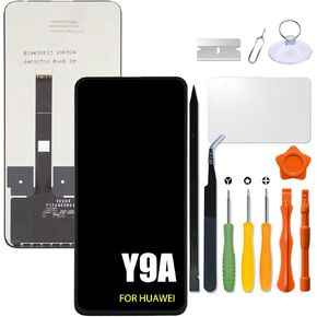 Replacement for Huawei Honor Y9A LCD Screen for Huawei FRL-22 FRL-23 FRL-L22 FRL-L23 LCD Touch Screen Display Panel Digitizer Assembly with Repair kit