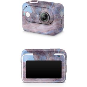 Glossy Glitter Skin Compatible with Insta360 GO 3 (2023) - Monsoon - Premium 3M Vinyl Protective Wrap Decal Cover - Easy to Apply | Crafted in The USA by MightySkins