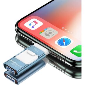 128GB Thumb Drive for Phone/Pad/Android/PC/Laptop