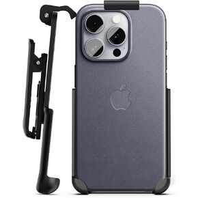ClipMate Belt Holster, Designed for Apple Silicone Case - iPhone 15 Pro (Holster Clip Only - Case is Not Included) (Silicone Case)