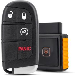 Remote Key Fob Replacement Remote Fob Kit for Dodge Journey 2011 2012 2013 2014 2015 2016 2017 Remote Control Key M3N-40821302, M3N40821302