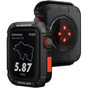 SKRM SKINARMA Watch case Compatible with Apple Watch Ultra, KURONO 49MM (Black)