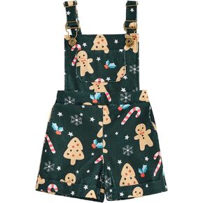 Adobabirl Toddler Baby Girl Overalls Daisy Floral Print Romper Suspender Shorts Jumpsuit Cute Summer Outfits Clothes