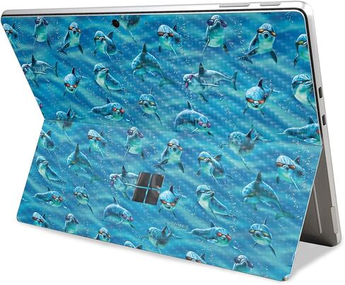 Tablet Skin Compatible with Microsoft Surface Pro 11 (2024) - White Freesia - Premium 3M Vinyl Protective Wrap Decal Cover - Easy to Apply | Crafted in The USA by MightySkins in Saudi Arabia