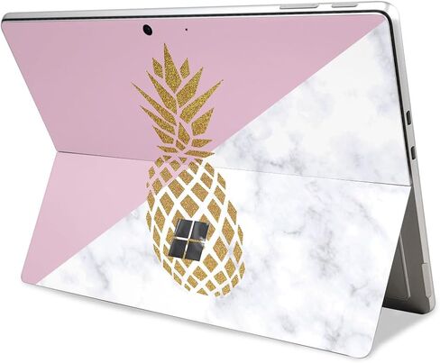 Tablet Skin Compatible with Microsoft Surface Pro 11 (2024) - White Freesia - Premium 3M Vinyl Protective Wrap Decal Cover - Easy to Apply | Crafted in The USA by MightySkins in Saudi Arabia