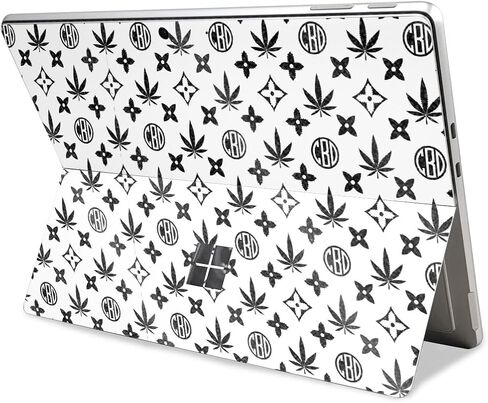 Tablet Skin Compatible with Microsoft Surface Pro 11 (2024) - White Freesia - Premium 3M Vinyl Protective Wrap Decal Cover - Easy to Apply | Crafted in The USA by MightySkins in Saudi Arabia