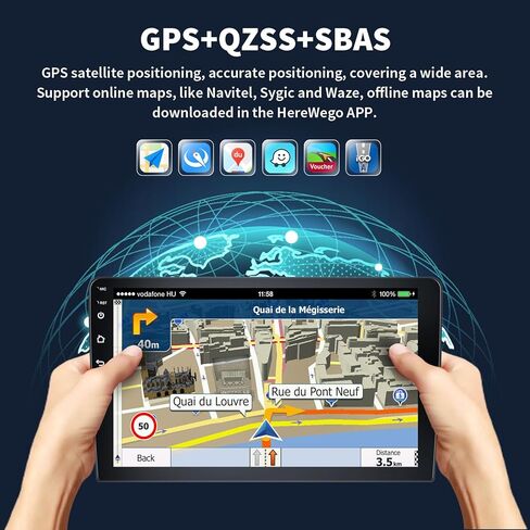 [1+32G] ستيريو سيارة Android مقاس 9 بوصة لراديو Toyota Tacoma 2005-2013، في نظام ملاحة GPS، شاشة لمس 9 بوصة راديو السيارة يدعم WiFi BT FM Mirror Link كاميرا احتياطية in Saudi Arabia