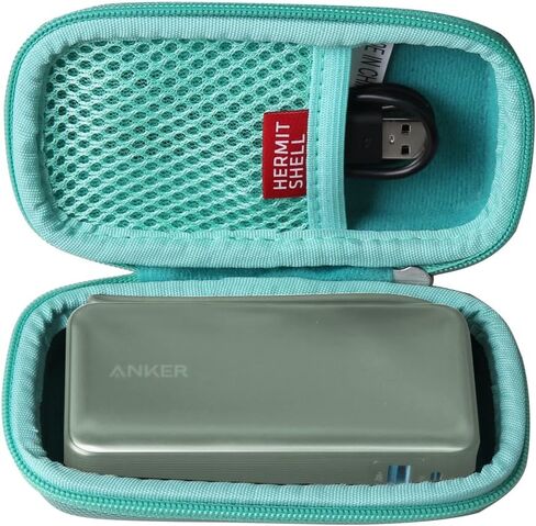 Hermitshell Hard Travel Case for Anker A1259 Power Bank/Anker Nano Power Bank,10000mAh Portable Charger (PD 30W max. Leistung),Case Only (Black) in Saudi Arabia