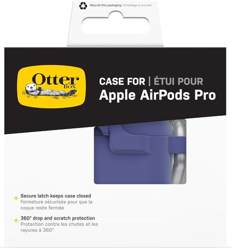 حافظة OtterBox ناعمة الملمس لسماعات AirPods Pro (Pro 2/1st/2nd Gen) - Space Cadet (أرجواني) in Saudi Arabia
