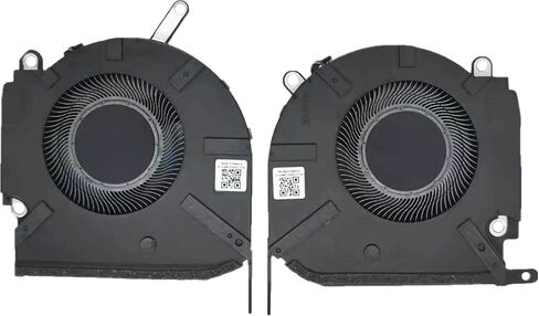 مروحة تبريد جديدة لوحدة المعالجة المركزية للكمبيوتر المحمول + وحدة معالجة الرسومات لـ HP OMEN RTX3060/RTX3070 16-K 16-N Pro TPN-Q280 Series N18099-001 N18100-001 EG75071S1-C220-S9A EG75071S-C230-S9A DC 12V 9.60W Fan in Saudi Arabia