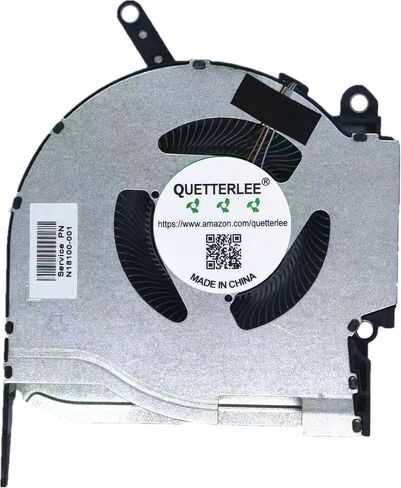 مروحة تبريد جديدة لوحدة المعالجة المركزية للكمبيوتر المحمول + وحدة معالجة الرسومات لـ HP OMEN RTX3060/RTX3070 16-K 16-N Pro TPN-Q280 Series N18099-001 N18100-001 EG75071S1-C220-S9A EG75071S-C230-S9A DC 12V 9.60W Fan in Saudi Arabia
