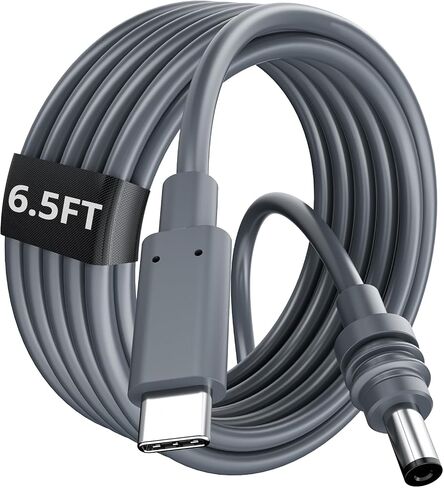 Starlink Mini Cable, 6.5FT / 2M Starlink Mini USB C to DC Power Cable Cord 100W Input, Waterproof USB Type C to DC Cable for Power Bank 65W+ PD Source in Saudi Arabia