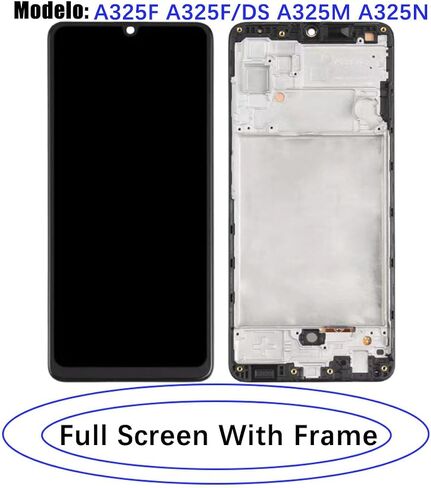 لشاشة Samsung A32 4G بديلة مع إطار INCELL لهاتف Samsung A325F A325F/DS A325M A325N LCD مجموعة رقمية تعمل باللمس مع أدوات إصلاح الأجزاء (بدون وظيفة بصمة الإصبع، وليس لـ 5G) in Saudi Arabia