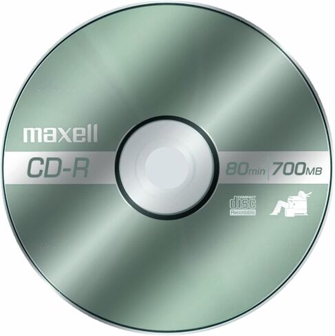 أقراص Maxell 700 ميجابايت ملونة 50 قطعة قابلة للتسجيل (50 حزمة). in Kuwait
