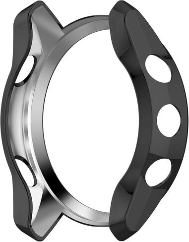 غطاء حماية LOKEKE متوافق مع Garmin Forerunner 745، غطاء حماية من مادة TPU لهاتف Garmin Forerunner 745 (TPU أسود) in Kuwait