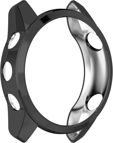 غطاء حماية LOKEKE متوافق مع Garmin Forerunner 745، غطاء حماية من مادة TPU لهاتف Garmin Forerunner 745 (TPU أسود) in Kuwait
