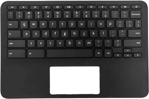 مسند راحة اليد العلوي البديل لجهاز HP Chromebook 11MK G9 EE Series مجموعة غطاء علوي للكمبيوتر المحمول مع تخطيط أمريكي M44258-001 أسود in Kuwait