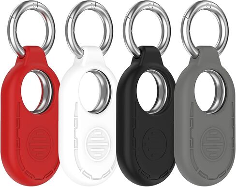 Compatible with Samsung Galaxy SmartTag2 Case Cover Protective Case Silicone SmartTag 2 Tracker Cover for Kids, Wallet, Keys, Pets Collar, Luggage, Backpacks (8PACKS) in Saudi Arabia