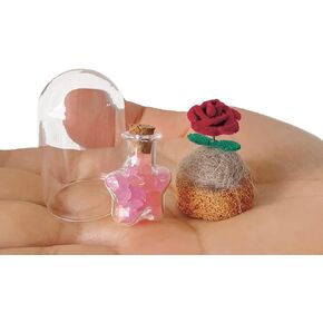 Pet Memorial, Dog Memorial Gifts, Puppy Sympathy Keepsake, Cat Hair Memorial Bottle, Dog Memorial Stone, Keepsake Pet Loss Gift, Pet Fur Eternal Rose for Loved Dog, Cat, Small Animal in Kuwait