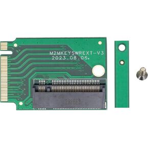 for Rog Ally Handheld Device 2280 Replacement 2230 SSD Expansion Board NVME M-Key 5Pin NGFF M.2 PCIE 4.0 Adapter Upgrade Converter 90 Degree ROG Ally Handheld Accessories