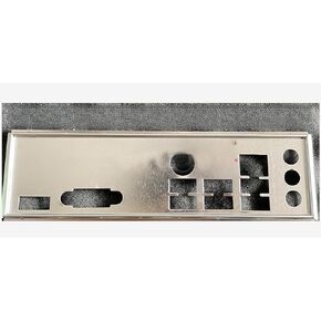 I/O IO Shield Motherboard Backplate Chassis Blank Replacement for MSI B560M-A PRO B560M PRO-E Motherboard Rear Baffle