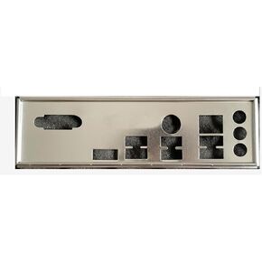 I/O IO Shield Motherboard Backplate Chassis Blank Replacement for MSI H410M BOMBER H410M PRO-VH Motherboard Rear Baffle