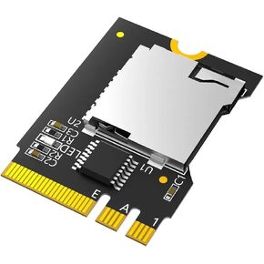 Mustpoint New Version Micro SD Card, TF SDHC SDXC to NGFF Key A-E Adapter