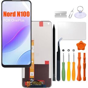 استبدال لشاشة LCD OnePlus Nord N100 لشاشة One Plus N100 BE2013 BE2015 BE2011 BE2012 LCD التي تعمل باللمس مجموعة محول الأرقام مع طقم إصلاح in Kuwait