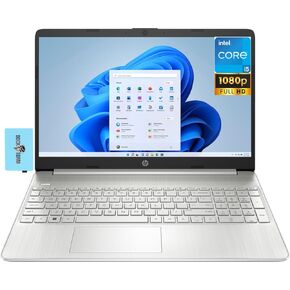 HP 15.6" FHD High Performance Business Laptop (Intel i5-1135G7 Upto 4.2 GHz, 32GB RAM, 256GB PCIe SSD, AC WiFi, Bluetooth, HD Webcam, SD Reader, Win 11 Pro) Bundle w/DKZ Hub USB Port Expander