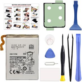 GREEN FUSION EB-BF711ABY Battery Replacement Kit for Galaxy Z Flip 3 5G, New 0 Cycle Battery Compatible with Samsung Galaxy Z Flip 3 5G SM-F711U/U1/W/B, with Instruction Manual & Tools