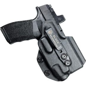 Black Scorpion Gear Inside The Waistband Belt Wing Tuckable Holster fits Springfield Hellcat Pro w/TLR-7A