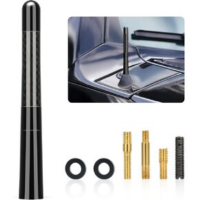 4.7 inch Aluminum Antenna for Nissan Rogue 2008-2021, Nissan Pathfinder 2013-2019, Nissan Note 2005-2019, Nissan NV200 2009-2022, Nissan Versa 2006-2019, Nissan Xterra 2000-2016 Antenna Replacement
